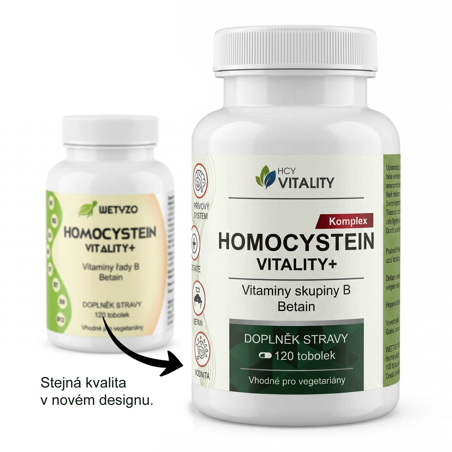 Homocystein Vitality+ (snižovací)